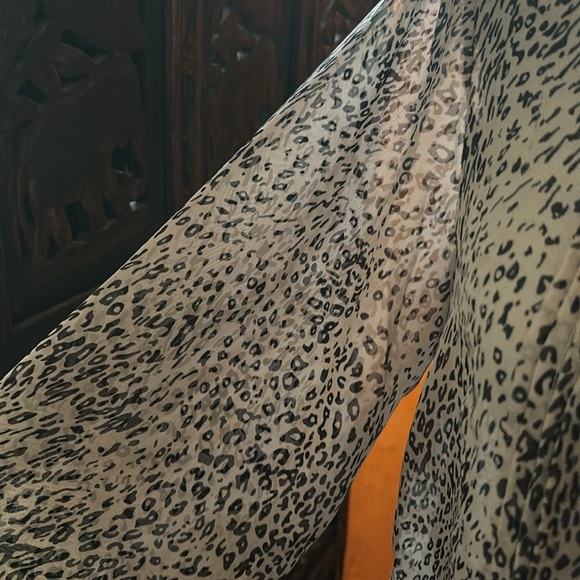 Pins and needles leopard print blouse - Picture 3 of 4